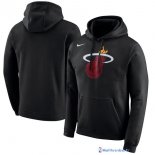 Sweat Capuche NBA Miami Heat Nike Noir