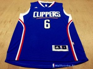 Maillot NBA Pas Cher Los Angeles Clippers DeAndre Jordan 6 Bleu