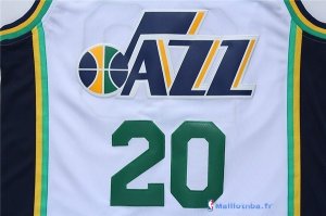 Maillot NBA Pas Cher Utah Jazz Gordon Hayward 20 Blanc
