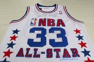 Maillot NBA Pas Cher All Star 1990 Larry Joe 33 Bird Blanc