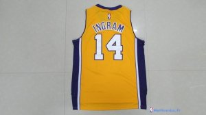 Maillot NBA Pas Cher Los Angeles Lakers Ingram 14 Jaune