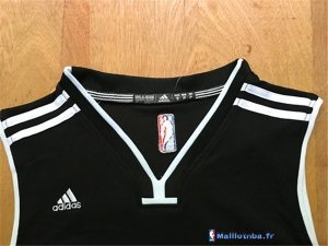 Maillot NBA Pas Cher Miami Heat Dwyane Wade 3 Noir Blanc