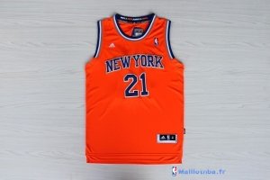 Maillot NBA Pas Cher New York Knicks Iman Shumpert 21 Orange