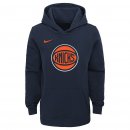 New York Knicks Nike Navy 2019/20 City Edition Club Pullover Hoodie