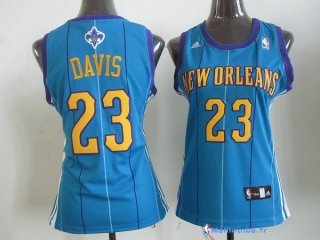 Maillot NBA Pas Cher New Orleans Pelicans Femme Anthony Davis 23 Bleu