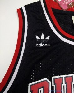 Maillot NBA Pas Cher Chicago Bulls Dennis Rodman 91 Noir