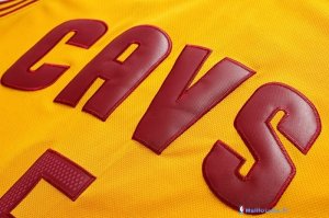 Maillot NBA Pas Cher Cleveland Cavaliers J.R.Smith 5 Jaune