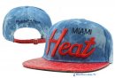 Bonnet NBA Miami Heat 2016 Bleu Rouge