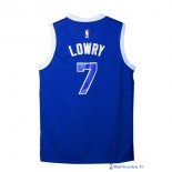 Maillot NBA Pas Cher Toronto Raptors Kyle Lowry 7 Bleu