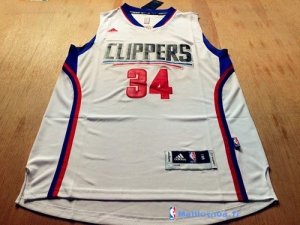 Maillot NBA Pas Cher Los Angeles Clippers Paul Pierce 34 Blanc