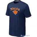 T-Shirt NBA Pas Cher New York Knicks Tinta Bleu