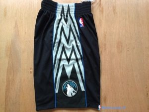 Pantalon NBA Pas Cher Minnesota Timberwolves Noir MC