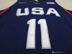 Maillot NBA Pas Cher USA 2016 Klay Thompson 11 Bleu