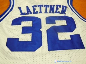 Maillot NCAA Pas Cher Duke Christian Laettner 32 Blanc