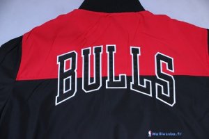 Survetement NBA Pas Cher Chicago Bulls Noir Rouge