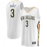 New Orleans Pelicans Josh Hart Fanatics Branded White Fast Break Replica Jersey - Association Edition