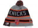 Tricoter un Bonnet NBA New York Knicks 2017 Orange Gris