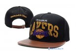 Bonnet NBA Los Angeles Lakers 2016 Noir Brun