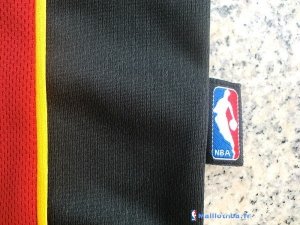 Maillot NBA Pas Cher Miami Heat LeBron James 6 Rouge Noir