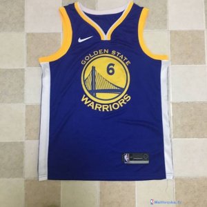Maillot NBA Pas Cher Golden State Warriors Nick Young 6 Bleu Icon 2017/18