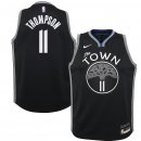 Golden State Warriors Klay Thompson Nike Black Swingman Jersey Jersey – City Edition