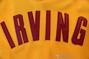 Maillot NBA Pas Cher Cleveland Cavaliers Kyrie Irving 2 Jaune