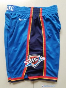 Pantalon NBA Pas Cher Oklahoma City Thunder Nike Bleu