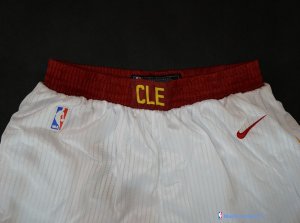 Pantalon NBA Pas Cher Cleveland Cavaliers Nike Blanc