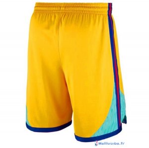 Pantalon NBA Pas Cher Golden State Warriors Jaune Ville