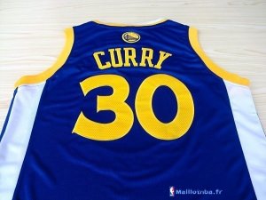 Maillot NBA Pas Cher Golden State Warriors Stephen Curry 30 Bleu