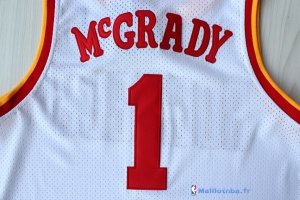 Maillot NBA Pas Cher Houston Rockets Tracy McGrady 1 Retro Blanc