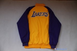 Survetement NBA Pas Cher Los Angeles Lakers Jaune Pourpre