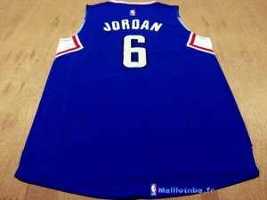 Maillot NBA Pas Cher Los Angeles Clippers DeAndre Jordan 6 Bleu