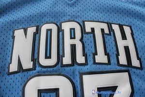 Maillot NCAA Pas Cher North Carolina Michael Jordan 23 Bleu