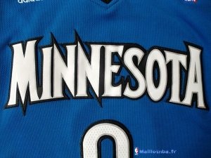 Maillot NBA Pas Cher Minnesota Timberwolves Ricky Rubio 9 Bleu