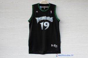 Maillot NBA Pas Cher Minnesota Timberwolves Sam Cassell 19 Retro Noir