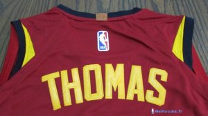 Maillot NBA Pas Cher Cleveland Cavaliers Isaiah Thomas 3 Rouge 2017/18