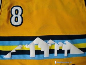 Maillot NBA Pas Cher Denver Nuggets Danilo Gallinari 8 Jaune