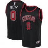 Chicago Bulls Coby White Fanatics Branded Black Fast Break Replica Jersey – Statement Edition