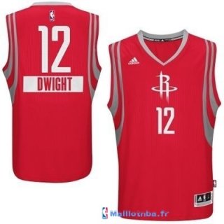 Maillot NBA Pas Cher Noël Houston Rockets Dwight 12 Rouge