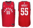 Maillot NBA Pas Cher Toronto Raptors Delon Wright 55 Rouge 2017/18