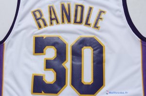 Maillot NBA Pas Cher Los Angeles Lakers Julius Randle 30 Blanc