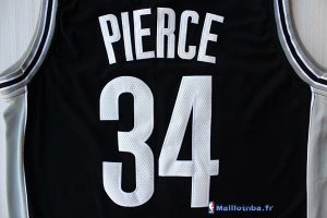 Maillot NBA Pas Cher Brooklyn Nets Paul Pierce 34 Noir