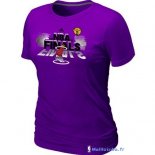 T-Shirt NBA Pas Cher Femme Miami Heat Pourpre 1