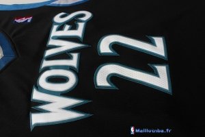 Maillot NBA Pas Cher Minnesota Timberwolves Andrew Wiggins 22 Noir