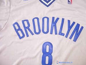 Maillot NBA Pas Cher Brooklyn Nets Deron Michael Williams 8 Gris MC