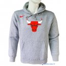 Sweat Capuche NBA Chicago Bulls Gris