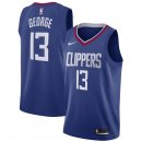 LA Clippers Paul George Nike Blue 2019/20 Swingman Jersey - Icon Edition