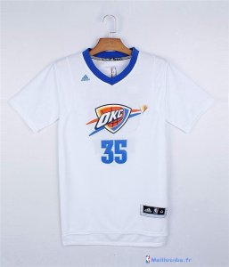 Maillot NBA Pas Cher Oklahoma City Thunder Kevin Durant 35 Blanc