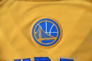 Maillot NBA Pas Cher Golden State Warriors Stephen Curry 30 Jaune MC